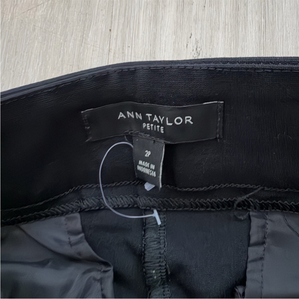 Ann Taylor Black Leggings - Picture 2 of 8